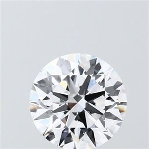 Picture of Lab Grown Diamond 1.50 Carats, Round with Ideal Cut, D Color, VVS2 Clarity and Certified by IGI