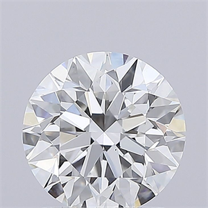 Picture of Lab Grown Diamond 1.66 Carats, Round with Excellent Cut, F Color, VS1 Clarity and Certified by IGI