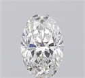 Diamante Natural 0.75 quilates, Ovalado , Color F, claridad VVS2 y certificado IGI