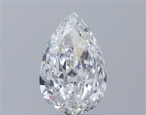 Foto Diamante Natural 2.03 quilates, De pera , Color D, claridad SI1 y certificado GIA de