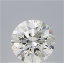 Diamante Natural 0.52 quilates, Redondo , Color H, claridad IF y certificado IGI