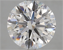 Del inventario de diamantes de laboratorio, 2.40 quilates, Redondo , Color D, claridad IF y certificado IGI