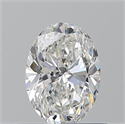Diamante Natural 0.60 quilates, Ovalado , Color F, claridad IF y certificado GIA