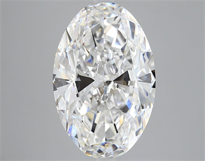 Picture of Natural Diamond 5.13 Carats, Oval with  Cut, E Color, VS1 Clarity and Certified by GIA