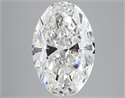 Natural Diamond 5.13 Carats, Oval with  Cut, E Color, VS1 Clarity and Certified by GIA