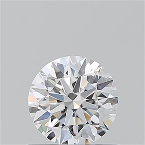 Picture of Natural Diamond 0.70 Carats, Round with Excellent Cut, E Color, IF Clarity and Certified by GIA