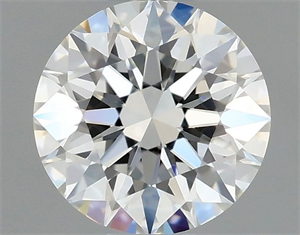 Picture of Natural Diamond 0.43 Carats, Round with Excellent Cut, G Color, VVS1 Clarity and Certified by GIA