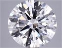 Del inventario de diamantes de laboratorio, 3.68 quilates, Redondo , Color G, claridad VS1 y certificado IGI