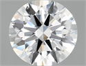 Lab Grown Diamond 1.47 Carats, Round with Ideal Cut, D Color, VS2 Clarity and Certified by IGI