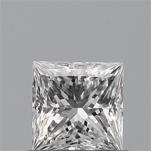 Foto Diamante Natural 0.52 quilates, Princesa , Color D, claridad VS1 y certificado GIA de