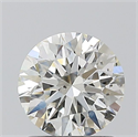 Diamante Natural 1.11 quilates, Redondo , Color J, claridad SI1 y certificado GIA