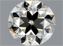 Diamante Natural 0.71 quilates, Redondo , Color L, claridad VVS1 y certificado GIA