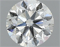 Natural Diamond 0.80 Carats, Round with Very Good Cut, I Color, SI2 Clarity and Certified by GIA