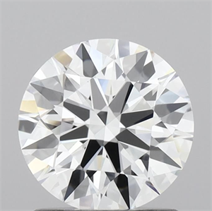 Picture of Lab Grown Diamond 1.22 Carats, Round with Ideal Cut, D Color, VVS2 Clarity and Certified by IGI