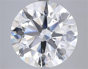 Picture of Lab Grown Diamond 8.52 Carats, Round with Ideal Cut, E Color, SI1 Clarity and Certified by IGI