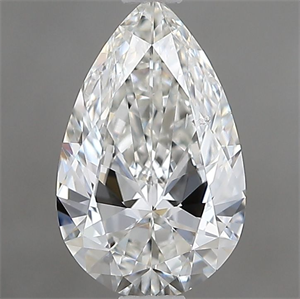 Picture of Natural Diamond 1.01 Carats, Pear with  Cut, G Color, SI1 Clarity and Certified by GIA