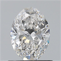 Diamante Natural 0.70 quilates, Ovalado , Color E, claridad VVS1 y certificado GIA