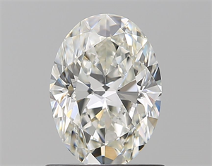 Picture of Natural Diamond 1.00 Carats, Oval with  Cut, H Color, VS1 Clarity and Certified by GIA
