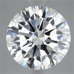 Picture of Lab Grown Diamond 5.79 Carats, Round with Excellent Cut, D Color, VVS2 Clarity and Certified by IGI