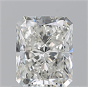 Natural Diamond 0.90 Carats, Radiant with  Cut, H Color, VS1 Clarity and Certified by GIA