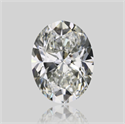 Diamante Natural 0.70 quilates, Ovalado , Color H, claridad SI1 y certificado GIA