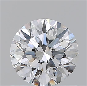 Picture of Natural Diamond 0.80 Carats, Round with Excellent Cut, D Color, VS2 Clarity and Certified by GIA