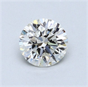 Diamante Natural 0.83 quilates, Redondo , Color H, claridad VVS1 y certificado GIA