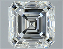 Diamante Natural 2.52 quilates, Asscher , Color H, claridad VVS1 y certificado GIA