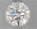 Natural Diamond 0.90 Carats, Round with Excellent Cut, G Color, VS2 Clarity and Certified by GIA