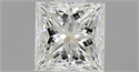 Diamante Natural 0.56 quilates, Princesa , Color G, claridad IF y certificado IGI