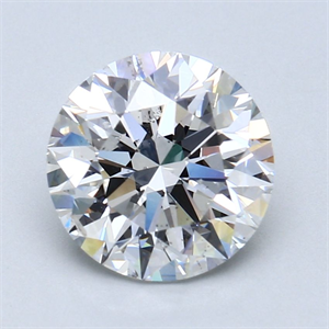 Picture of Natural Diamond 3.01 Carats, Round with Excellent Cut, D Color, SI2 Clarity and Certified by GIA