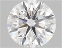 Natural Diamond 0.90 Carats, Round with Very Good Cut, D Color, SI1 Clarity and Certified by GIA