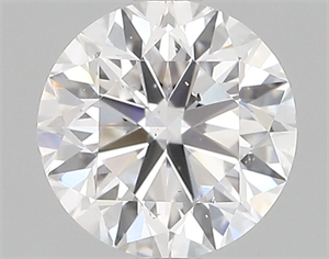 Picture of Natural Diamond 0.90 Carats, Round with Very Good Cut, D Color, SI1 Clarity and Certified by GIA