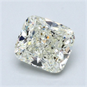 Diamante Natural 1.23 quilates, Del cojín , Color L, claridad VS2 y certificado GIA