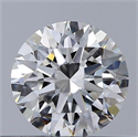 Diamante Natural 0.41 quilates, Redondo , Color F, claridad VS1 y certificado GIA