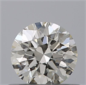 Natural Diamond 0.46 Carats, Round with Excellent Cut, H Color, VS1 Clarity and Certified by IGI