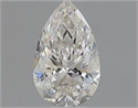Natural Diamond 0.50 Carats, Pear with  Cut, G Color, VS1 Clarity and Certified by GIA