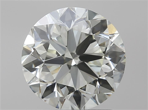Foto Diamante Natural 1.50 quilates, Redondo , Color N, claridad VS2 y certificado GIA de