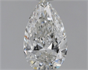 Diamante Natural 0.50 quilates, De pera , Color F, claridad VVS2 y certificado GIA