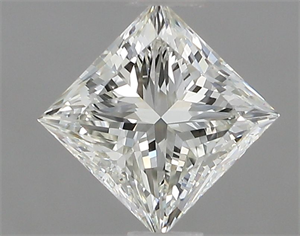 Picture of Natural Diamond 0.96 Carats, Princess with  Cut, I Color, VS2 Clarity and Certified by IGI