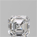 Natural Diamond 1.50 Carats, Asscher with  Cut, E Color, VS1 Clarity and Certified by GIA
