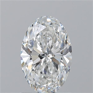 Picture of Natural Diamond 1.20 Carats, Oval with  Cut, G Color, SI1 Clarity and Certified by GIA