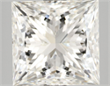 Natural Diamond 3.04 Carats, Princess with  Cut, I Color, VS1 Clarity and Certified by GIA