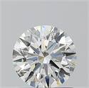 Natural Diamond 1.06 Carats, Round with Excellent Cut, J Color, SI1 Clarity and Certified by GIA