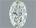 Natural Diamond 1.21 Carats, Oval with  Cut, H Color, VS2 Clarity and Certified by IGI