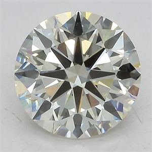 Picture of Lab Grown Diamond 3.02 Carats, Round with Excellent Cut, J Color, VS1 Clarity and Certified by IGI