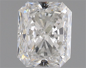 Picture of Natural Diamond 0.50 Carats, Radiant with  Cut, E Color, VS2 Clarity and Certified by GIA
