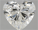 Natural Diamond 2.00 Carats, Heart with  Cut, F Color, VS2 Clarity and Certified by IGI