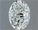 Diamante Natural 1.20 quilates, Ovalado , Color F, claridad SI2 y certificado IGI