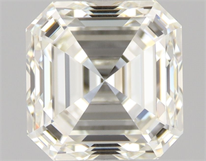 Foto Diamante Natural 1.53 quilates, Asscher , Color I, claridad VVS2 y certificado IGI de